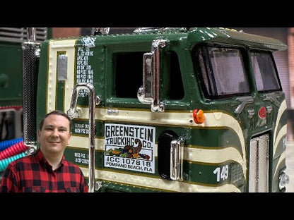 Peterbilt 352 COE w/40' Reefer Van Trailer "Greenstein Trucking Company"