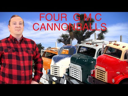 1954 GMC C 950 Cannonball Day-Cab COE Tractor "Frank V Costa" (Blue/Cream)