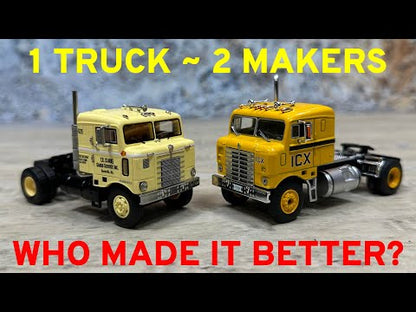 1950 Kenworth 521 Bullnose COE (Light Yellow/Black) "T.R. Clarke Cargo Services" (Yellow)