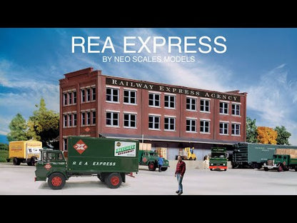 1960 GMC 6500 Steel Tilt Cab COE Box Truck "REA Express" (Green)