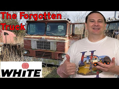 1960 White 7400 Day Cab COE Tractor (Orange/Cream)