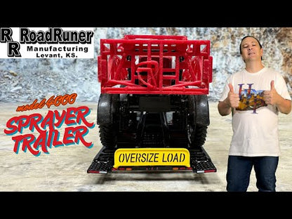 RoadRuner Manufacturing Model 4000 Sprayer Trailer (Black)