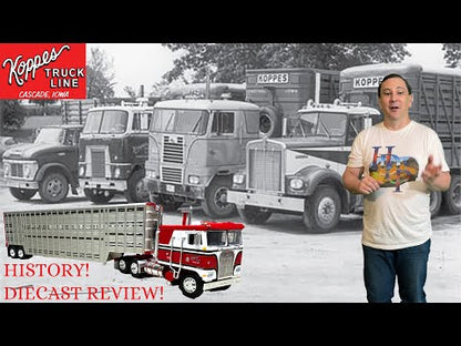 Kenworth K-100E COE w/45' Wilson Livestock Trailer "Koppes Truck Line"
