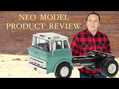 1960 Chevy 80 Steel Tilt Day-Cab COE Tractor (Green/White)