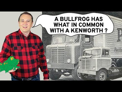 1950 Kenworth 521 Bullnose COE (Light Yellow/Black) "T.R. Clarke Cargo Services" (Yellow)