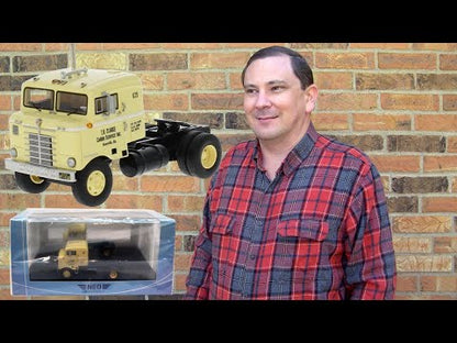 1950 Kenworth 521 Bullnose COE (Light Yellow/Black) "T.R. Clarke Cargo Services" (Yellow)