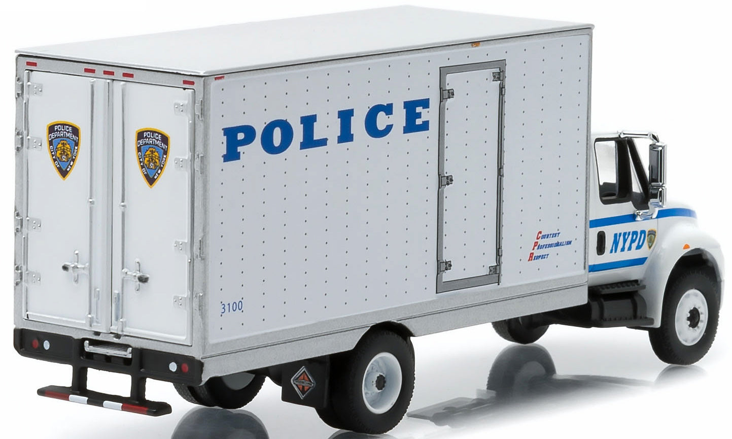 2013 International DuraStar 4400 Box Van "NYPD Police"