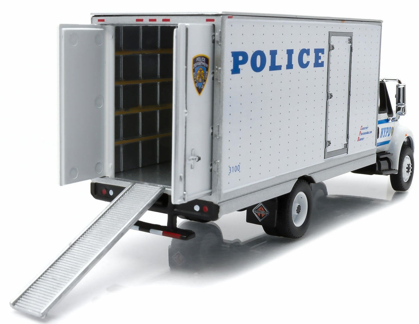 2013 International DuraStar 4400 Box Van "NYPD Police"