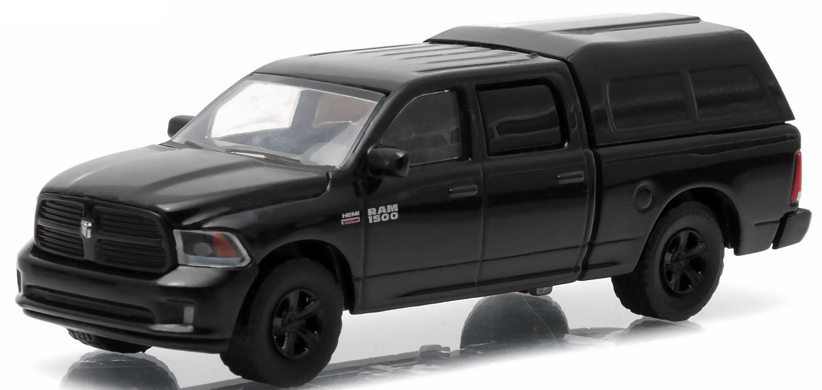 2014 Ram 1500 with Camper Shell (Black)