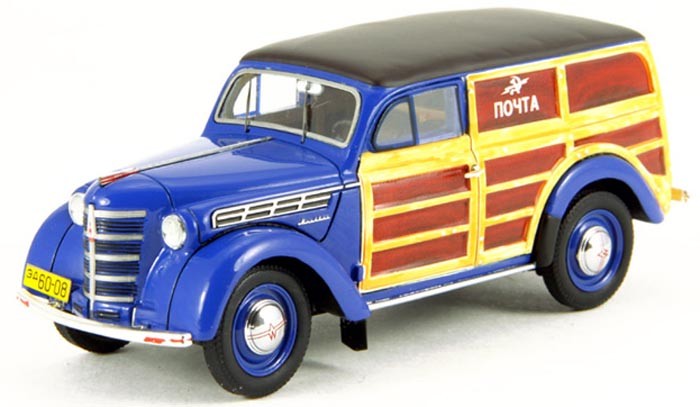 1954 Moskvitch 401-422 Woody "Soviet Mail Service" (Blue)