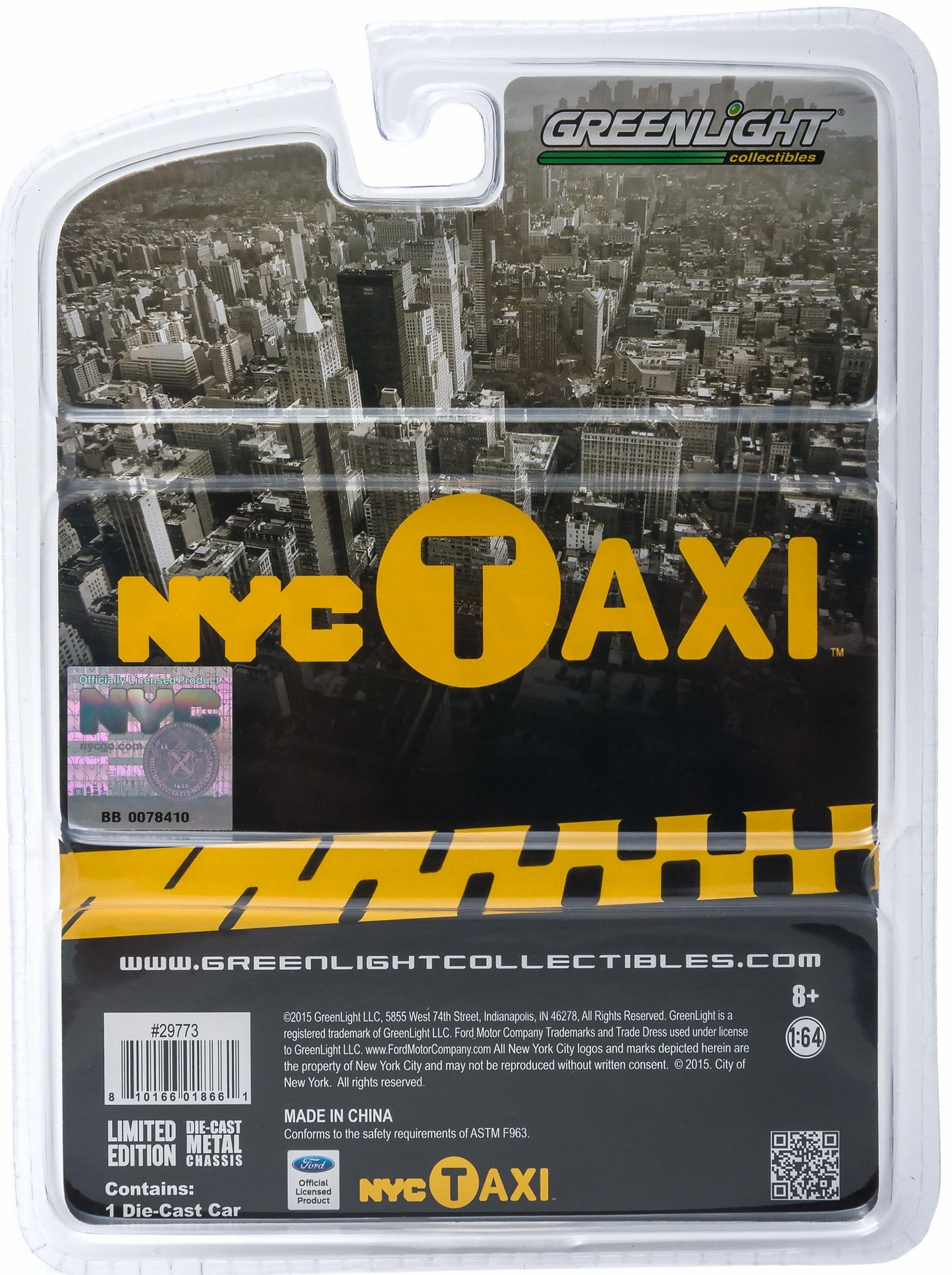 2011 Ford Crown Victoria Taxi "NYC Taxi"