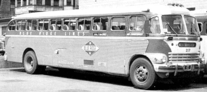 1952 ACF Brill IC-41 "Blue Ridge Lines - Pittsburgh, PA"