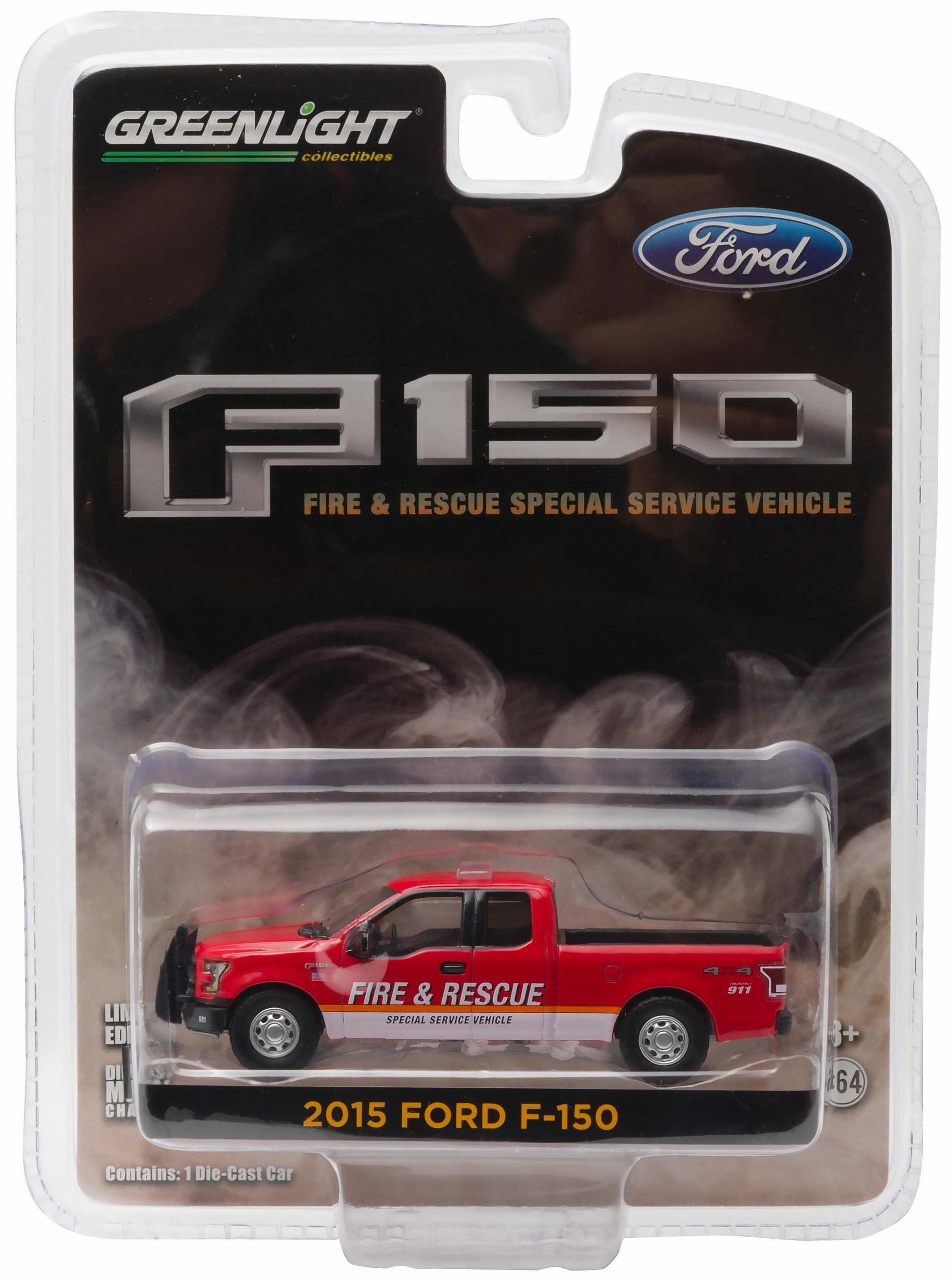 2015 Ford F-150 Pickup "Fire & Rescue Special Service Vehicle" (Red)