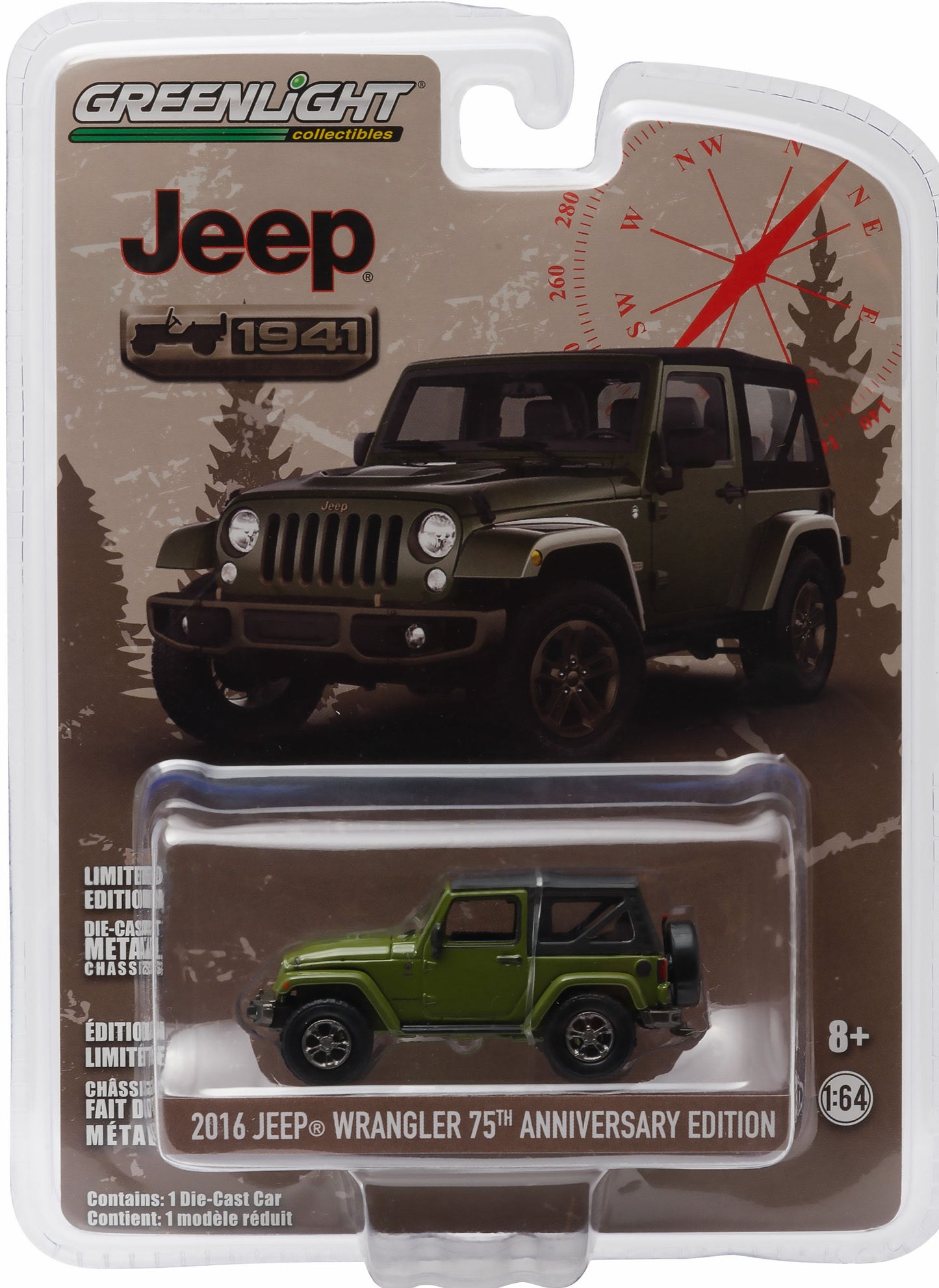 2016 Jeep Wrangler Soft Top (Sarge Geen)