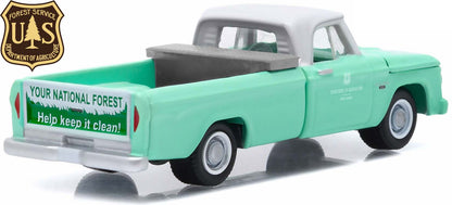 1963 Dodge D-100 (Green/White) "U.S. Forest Service"