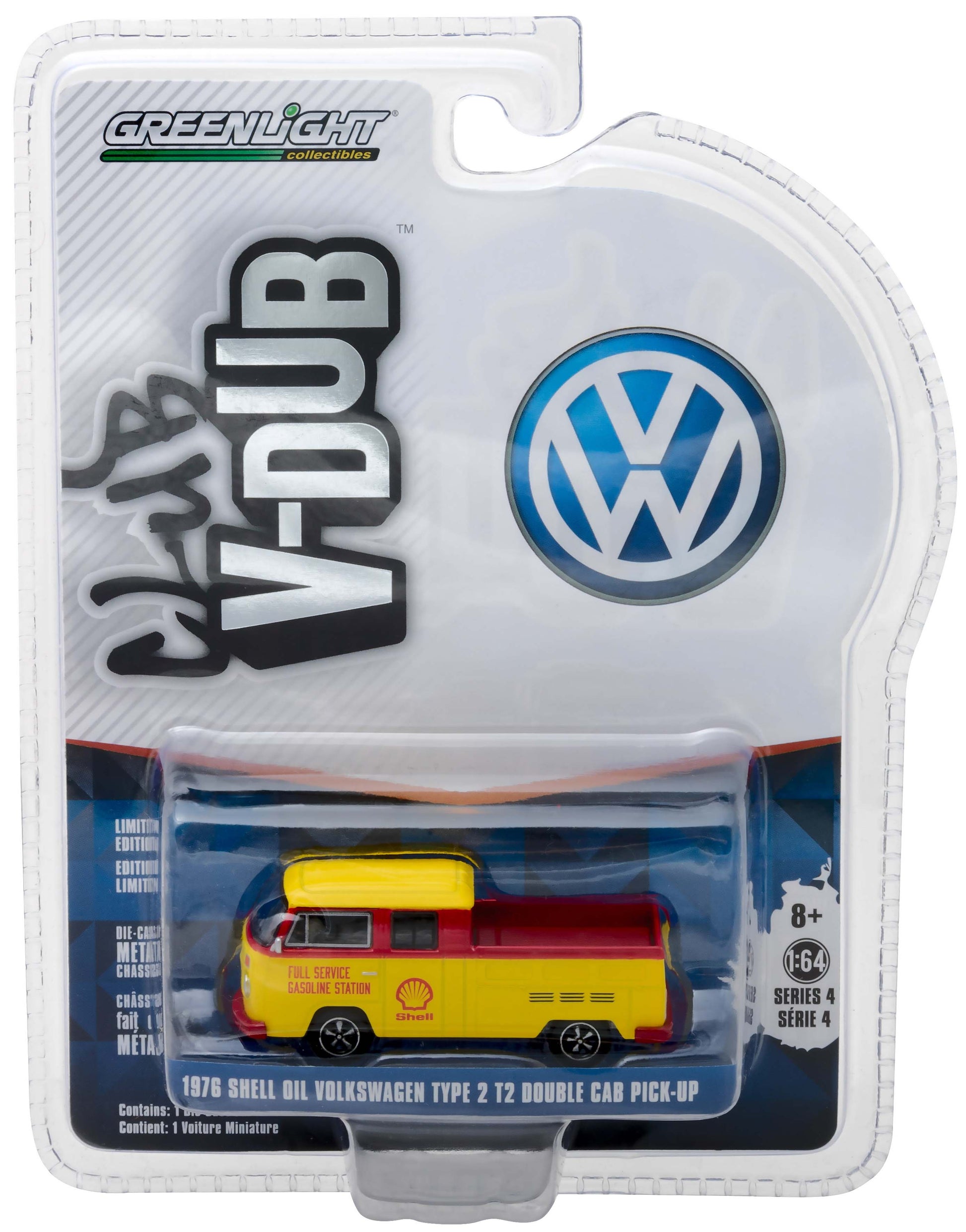 1976 Volkswagen Type 2 Pickup (Yellow/Red) "Shell Oil"