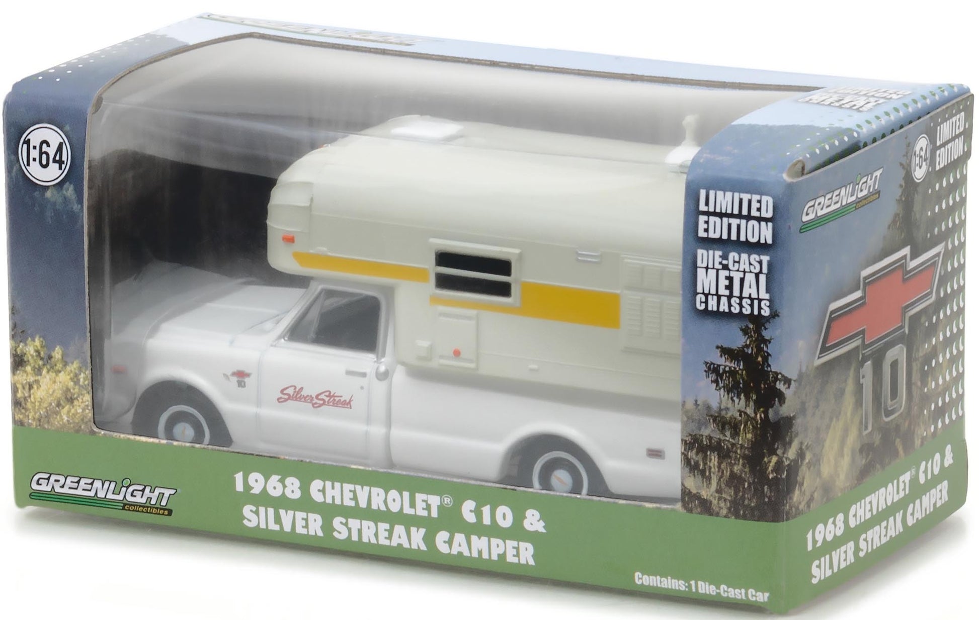 1968 Chevy C-20 Cheyenne w/Silver Streak Camper