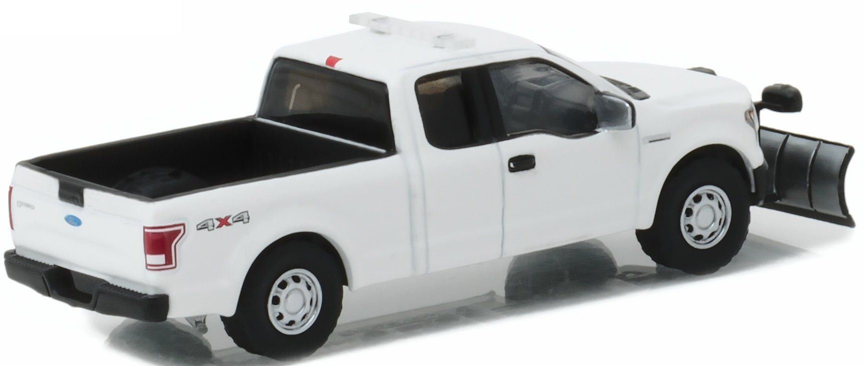 2015 Ford F-150 w/Snow Plow & Roof Light (White)