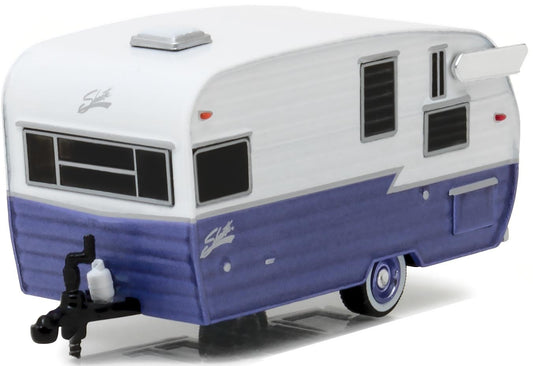 1959 Shasta 15' Airflyte Travel Trailer (Purple/White)