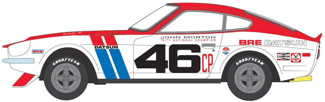 1970 Datsun 240 "46 BRE John Morton"