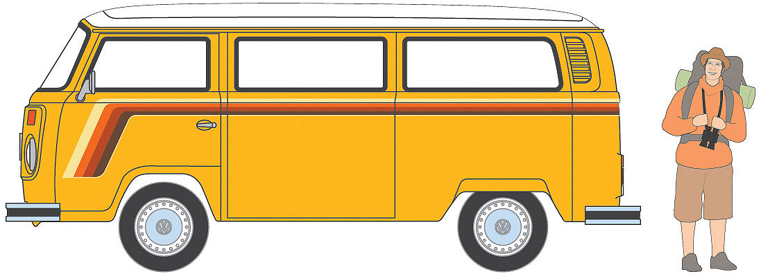 1975 Volkswagen Type 2 Bus w/Backpacker