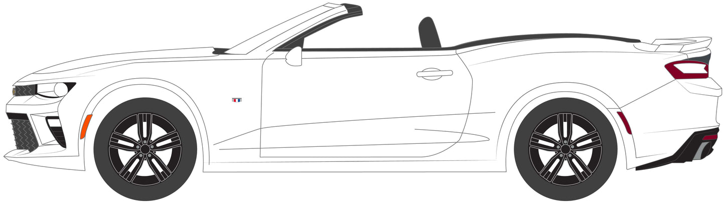 2017 Chevy Camaro SS Convertible (Summit White)