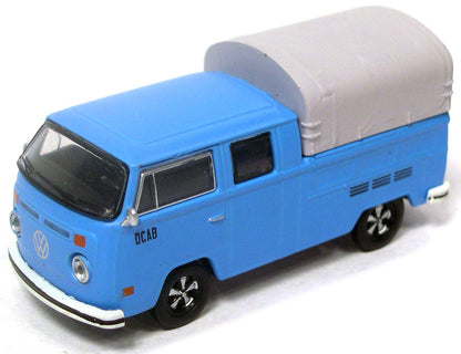 1972 Volkswagen Type 2 Doka DCAB Pickup w/Canvas Top (Blue/Tan)