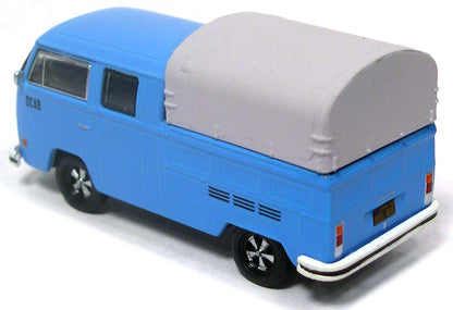 1972 Volkswagen Type 2 Doka DCAB Pickup w/Canvas Top (Blue/Tan)