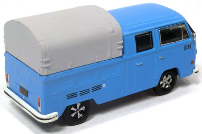 1972 Volkswagen Type 2 Doka DCAB Pickup w/Canvas Top (Blue/Tan)