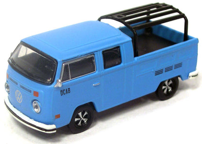 1972 Volkswagen Type 2 Doka DCAB Pickup w/Canvas Top (Blue/Tan)