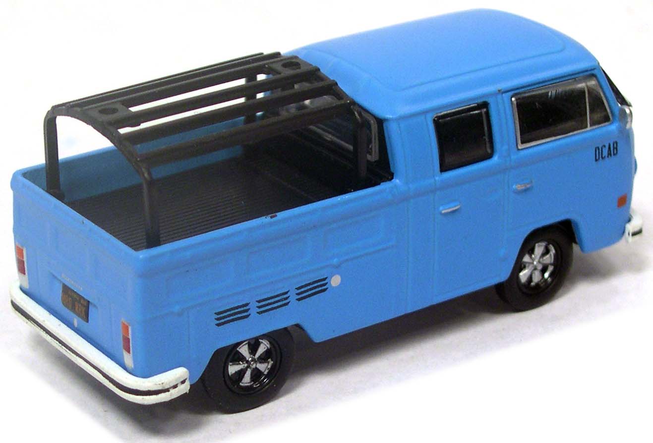 1972 Volkswagen Type 2 Doka DCAB Pickup w/Canvas Top (Blue/Tan)