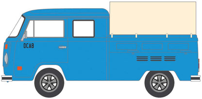 1972 Volkswagen Type 2 Doka DCAB Pickup w/Canvas Top (Blue/Tan)