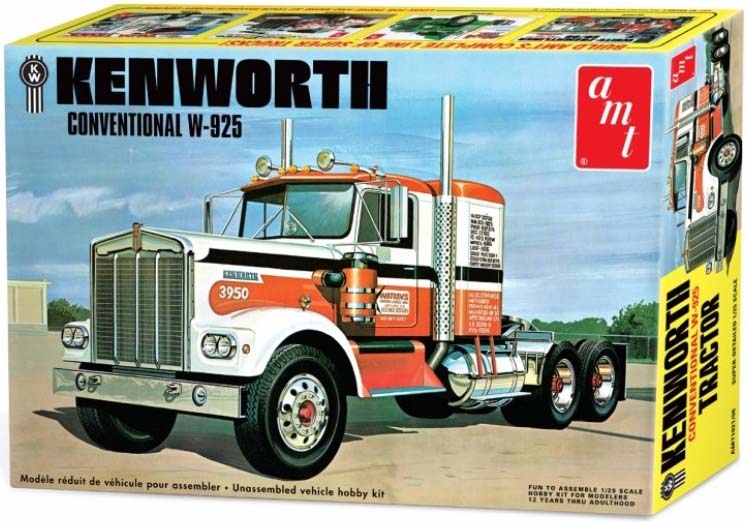 Kenworth W-925 Conventional Tractor (Model Kit)