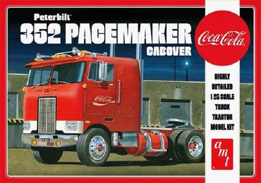 Peterbilt 352 Pacemaker COE Tractor "Coca-Cola" (Model Kit)