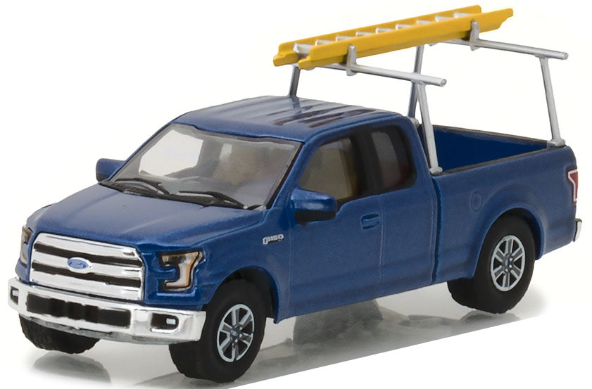 2015 Ford F-150 w/Ladder Rack (Blue)