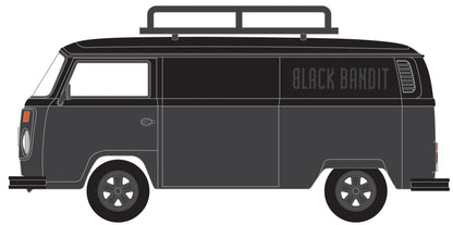 1974 Volkswagen Type 2 Panel Van w/Roof Rack (Black)