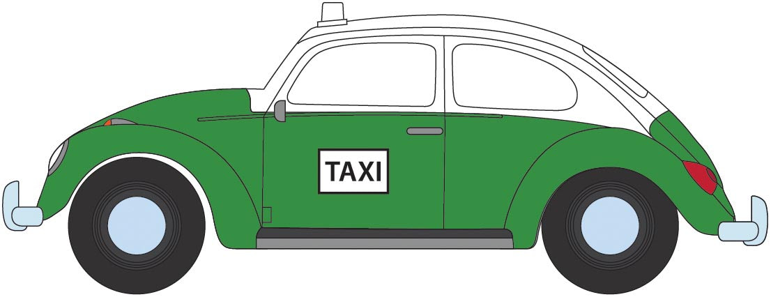 1948 Volkswagen Type 1 Beetle "Taxi" (Green/White)