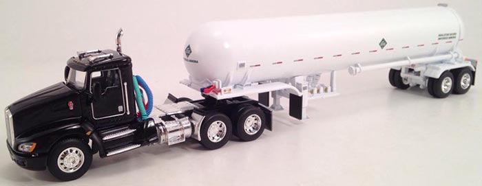 Kenworth T660 w/Anhydrous Ammonia Tanker Trailer (Black)