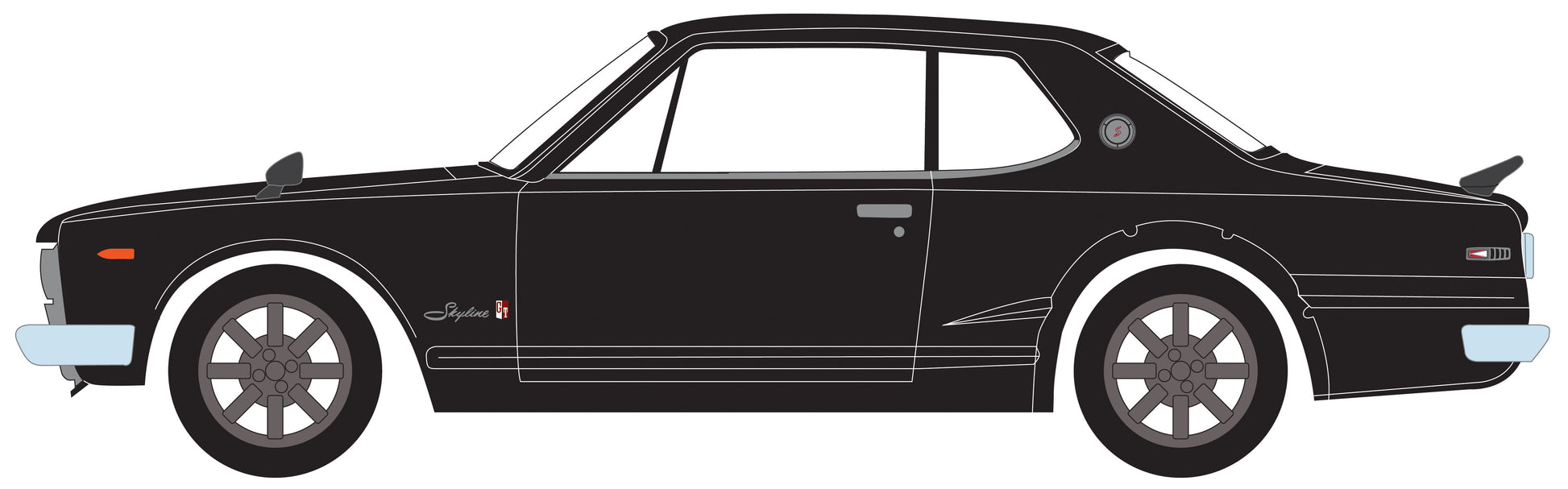 1971 Nissan Skyline 2000 GT-R (Black)