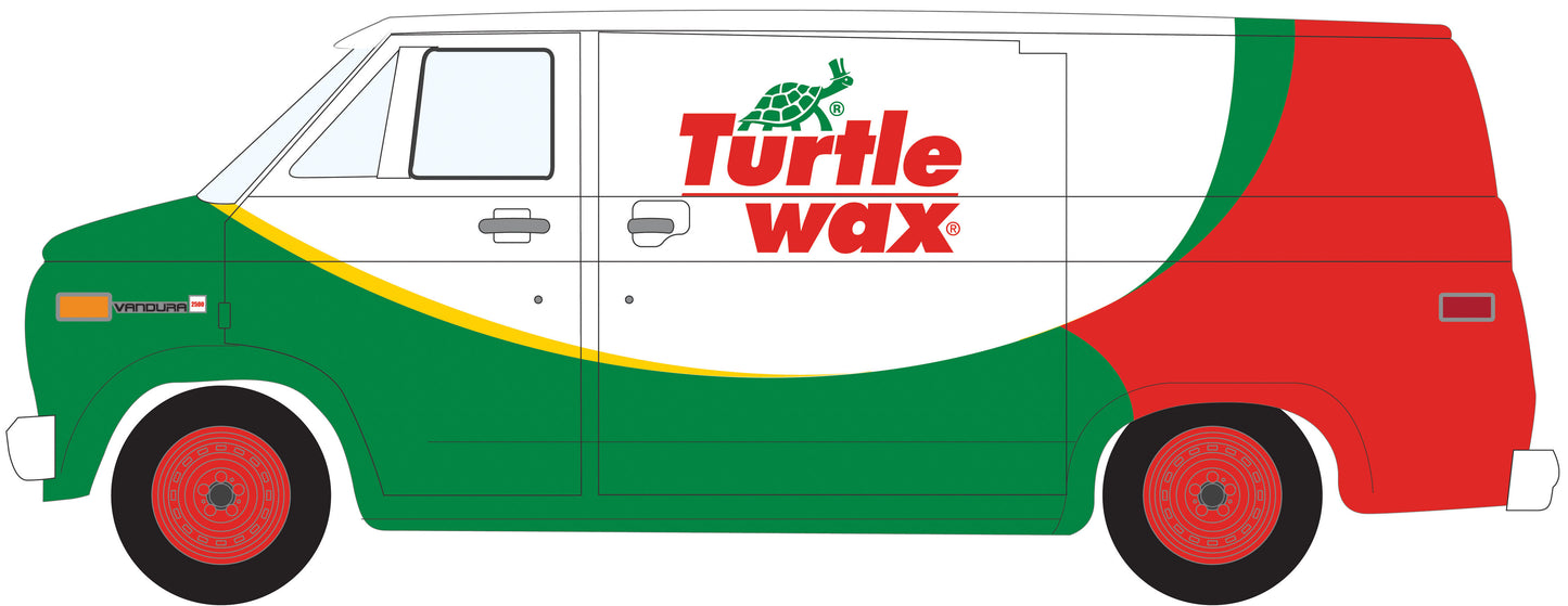 1983 GMC Vandura Van (Red/Green/White) "Turtle Wax"