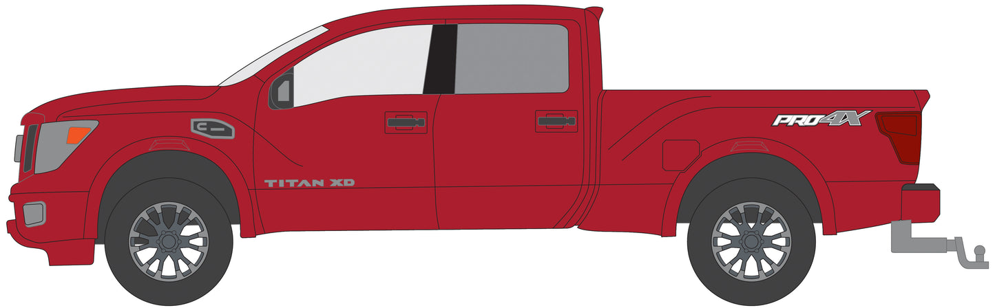 2018 Nissan Titan XD Pro-4X (Red)