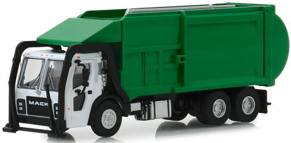 2019 Mack LR Front Load Refuse Truck (Green/White)