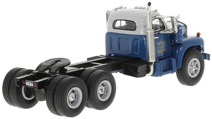 1959 Mack B-61ST Day-Cab Conventional Tractor (Blue/Gray) "Route Sixty Freightways"