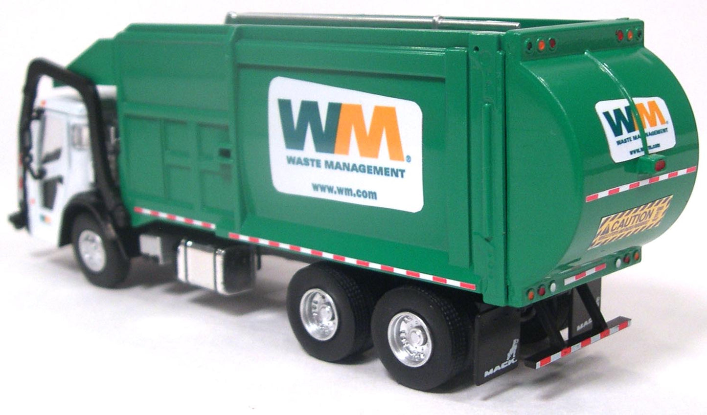2019 Mack LR Front Load Refuse Truck "Custom - Waste Management" (Green/White)