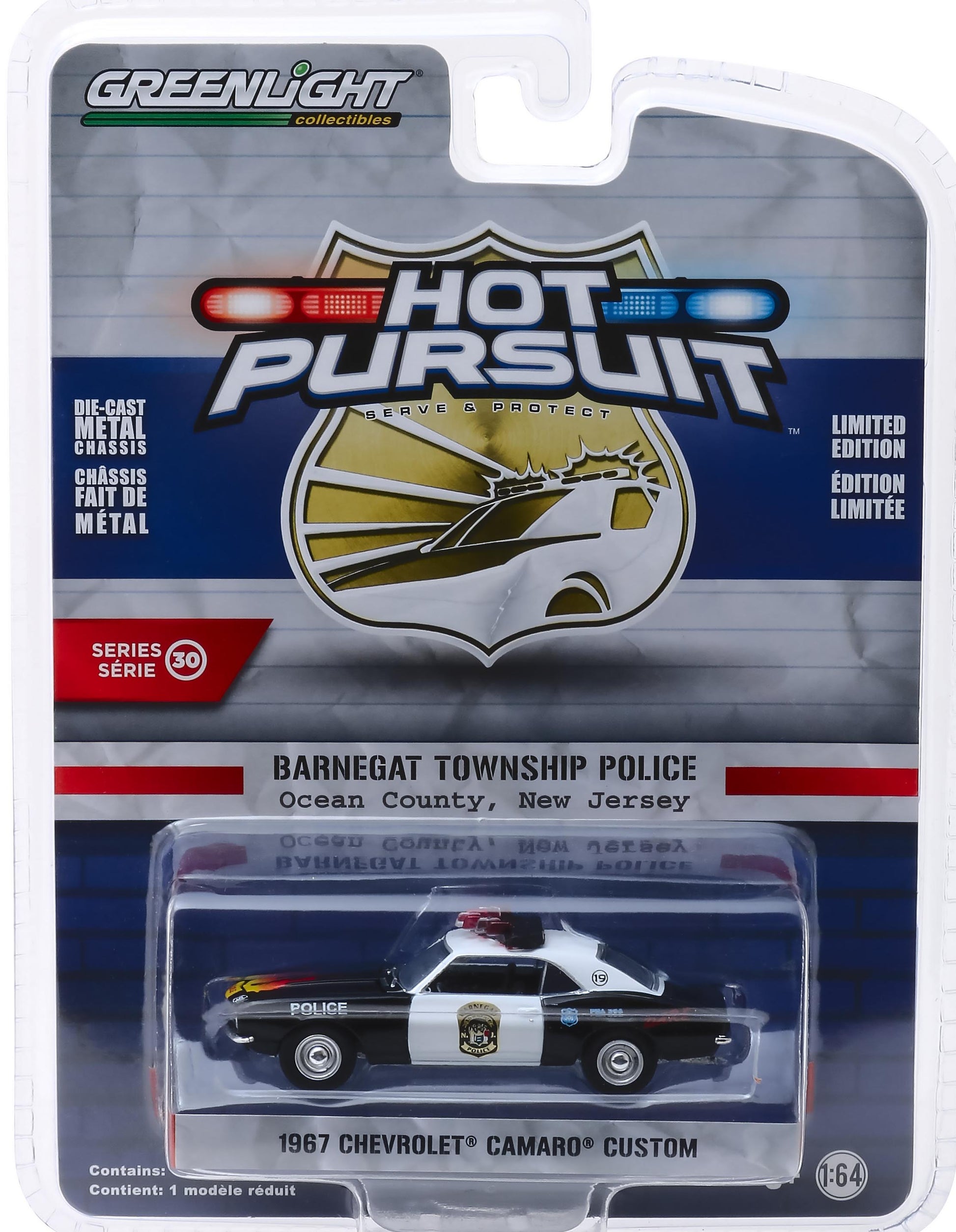 1967 Chevy Camaro "Barnegat Township, NJ Police"