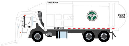 2019 Mack LR Front Load Refuse Truck "NYC Dept. of Sanitation" (White)