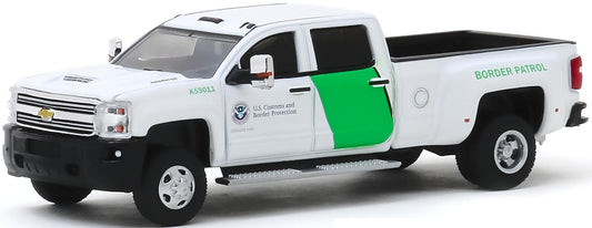 2018 Chevy Silverado 3500 Dually Pickup "U.S. Customs and Border Protection Border Patrol" (White)
