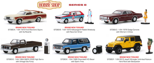 The Hobby Shop Series 8 (Set of 6)