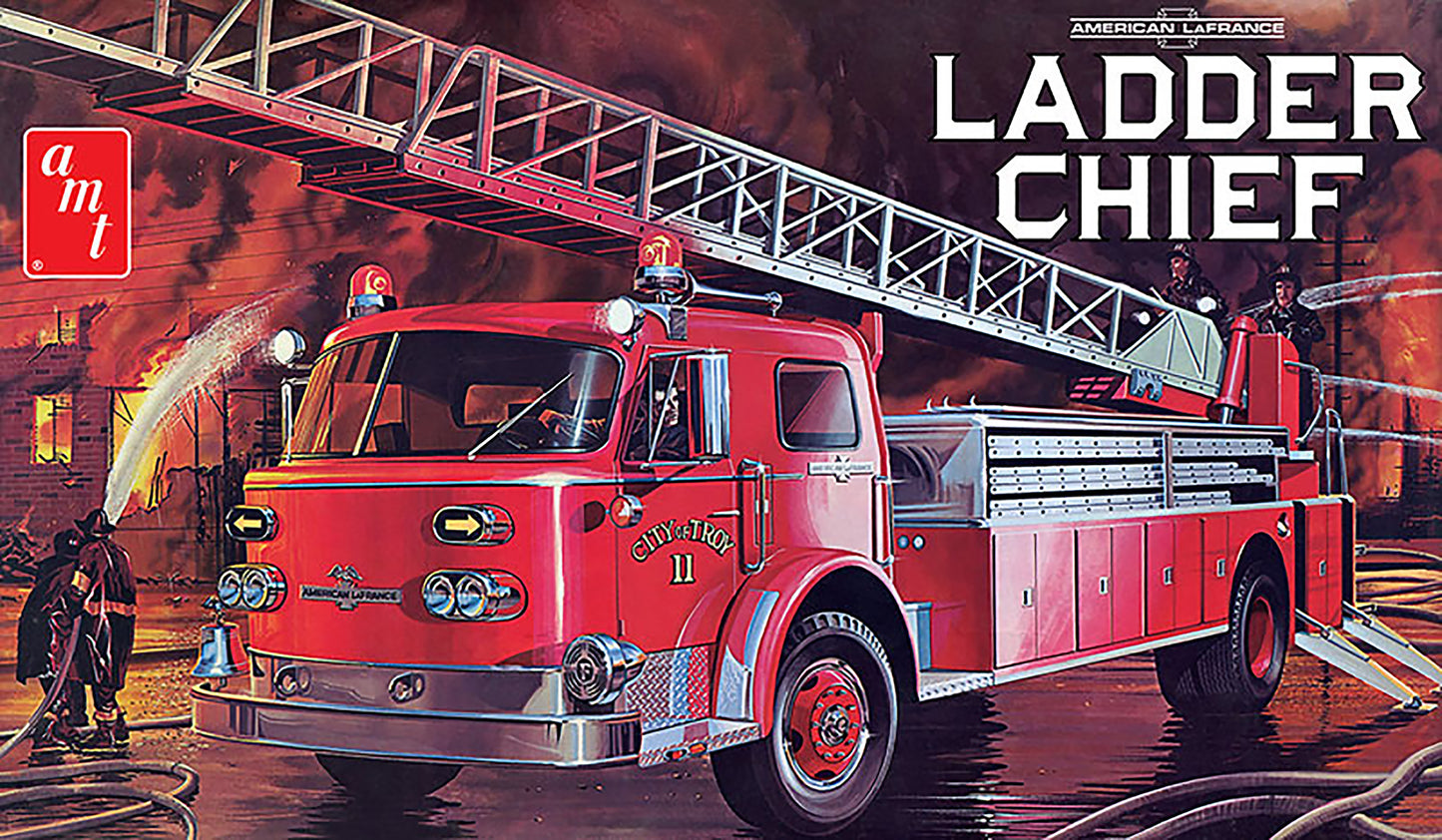American LaFrance Ladder Chief 1000-Series Ladder Truck "City of Troy" (Model Kit)