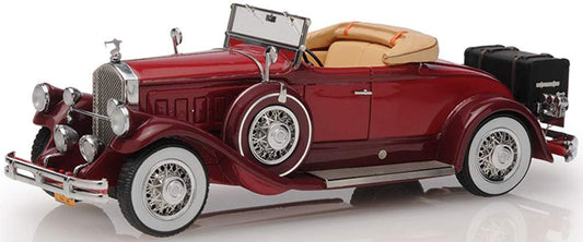 1930 Pierce Arrow Model B Roadster (Open Roof) (Maroon)